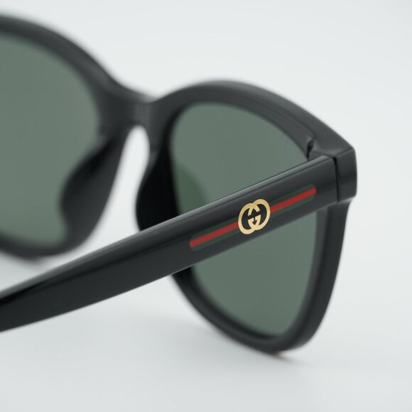 Gucci GG1984SK 001 Sunglasses Black Square Frame, Grey Lenses main image 8